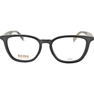 HUGO BOSS Orange BO0302 Mens Plastic Eyeglass Frame 50-17 BU0 Brown Spring Hinge